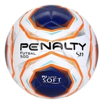 Bola De Futsal Penalty S11 R2 X - Branco E Azul Oficial