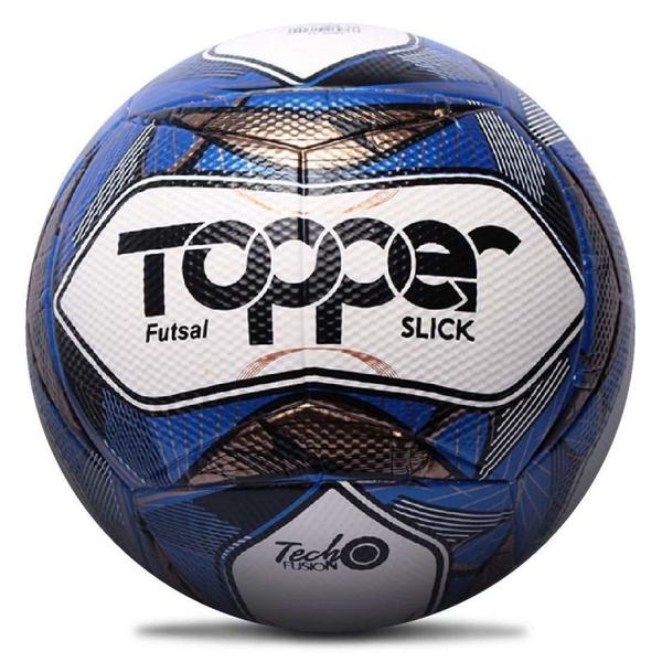 Bola de Futsal Slick II Azul 2019 - Topper