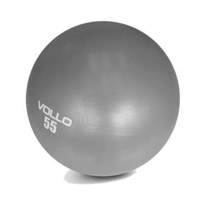 Bola de Ginástica Gym Ball Cinza 55cm - Vollo - 55CM