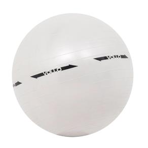 Bola de Ginástica Gym Ball Vollo Sports em PVC - Cinza Claro - 55cm
