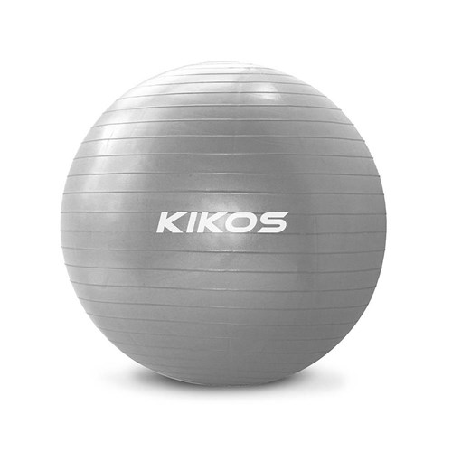 Bola de Ginástica Kikos Fit Ball 75cm Cinza