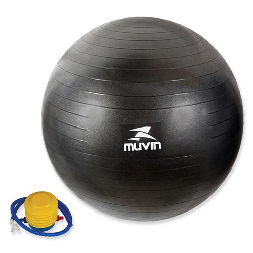 Bola de Pilates 85cm Muvin BLG-800 Preto