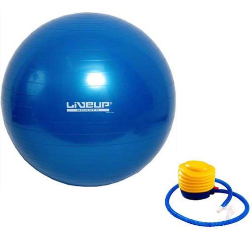 Bola de Pilates Azul 75 Cm Liveup