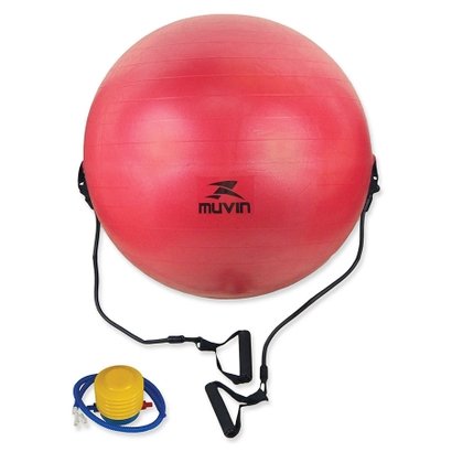 Bola de Pilates com Extensor - 65cm Muvin BLG-400