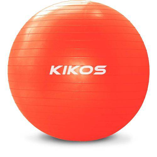 Bola de Pilates Fit Ball Kikos Vermelha 55Cm