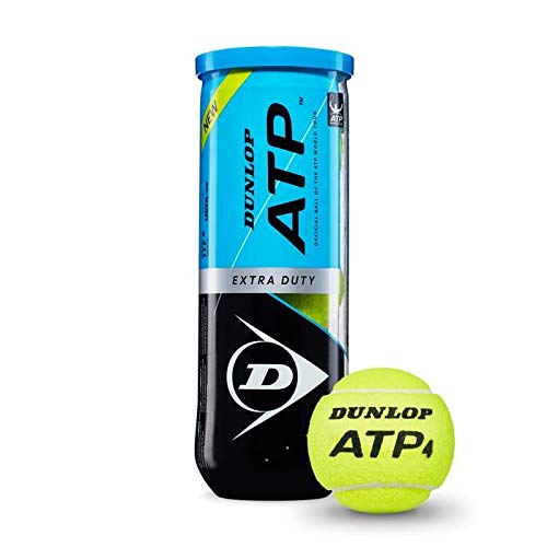 Bola de Tênis Dunlop ATP Tubo com 03 Unidades