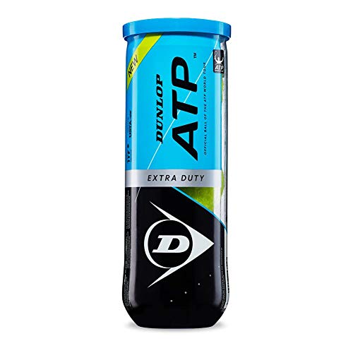 Bola de Tênis Dunlop ATP Tubo com 03 Unidades