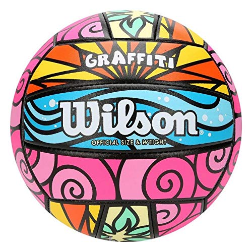 Bola de Vôlei Graffiti Colorida Wilson