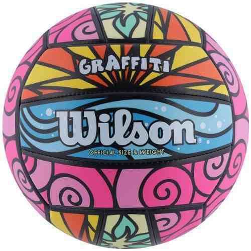 Bola de Volei Wilson Graffiti Costurada