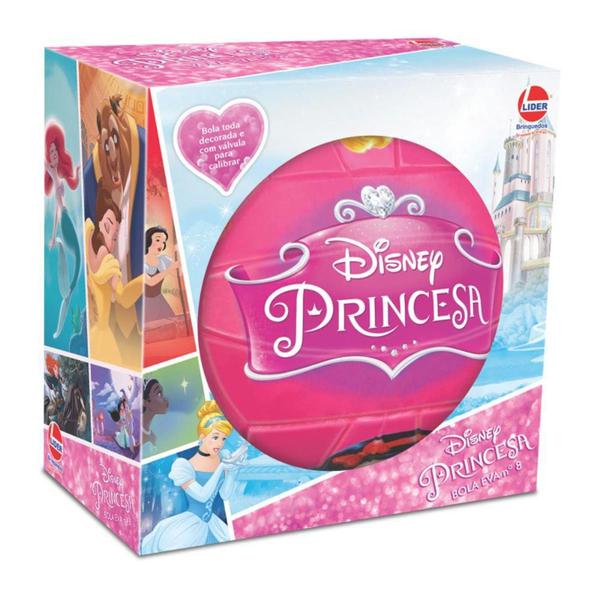 Bola EVA Nº8 Disney Princesa - Lider Brinquedos