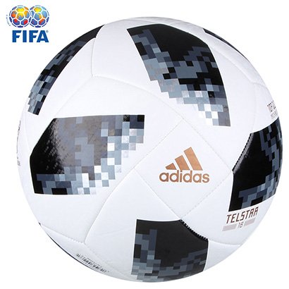 Bola Futebol Campo Adidas Telstar 18 Top Glider Copa do Mundo FIFA