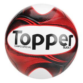 Bola Futebol Campo Topper Slick Ii - Preto/Branco