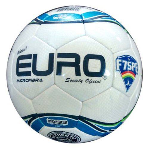 Bola Futebol Society Oficial Microfibra Euro