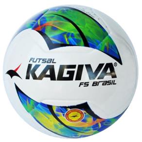 Bola Futsal F5 Brasil Pro Kagiva - Branco