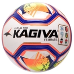 Bola Futsal Kagiva F5 Pro 2019 89 Branco/Amarelo/Vermelho