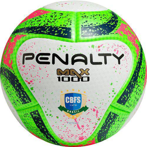 Tudo sobre 'Bola Futsal Penalty Max 1000 Pró'