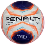 Bola Futsal Penalty S11 R2 X- Branco e Azul