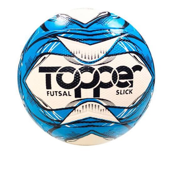 Bola Futsal Topper Slick Azul