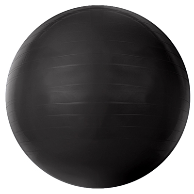 Bola Gym Ball Acte Sports Preta de 85Cm com Bomba de Ar T9-85