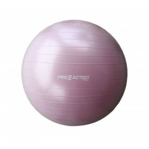 Bola Gym Proaction Antiestouro Pink 55cm