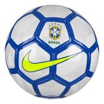 Bola Nike Society CBF Brasil Branco/Azul