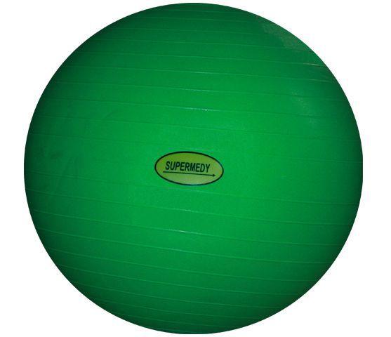 Bola para Ginástica 75cm Verde Supermedy