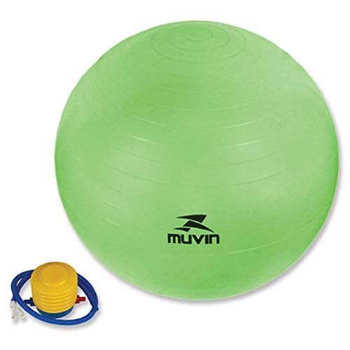 Bola para Pilates e Yoga 55 Cm Verde Muvin