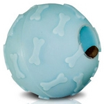 Bola para Ração Azul Amf Pet