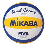 Bola para Voleibol de Praia Mikasa VXT30 Azul e Amarela