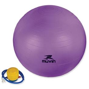 Bola Pilates Fitball com Bomba Muvin - 75cm -