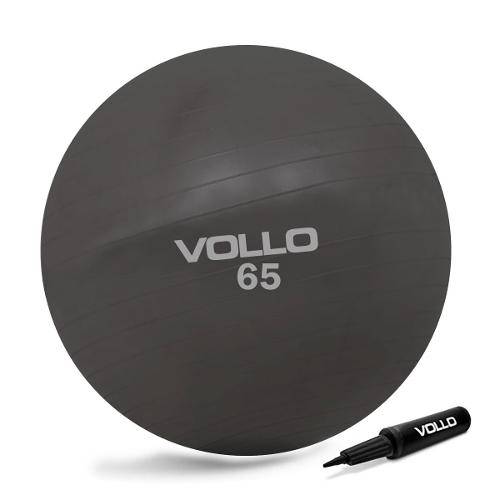 Bola Pilates Gym Ball com Bomba 65cm VP1035 Vollo