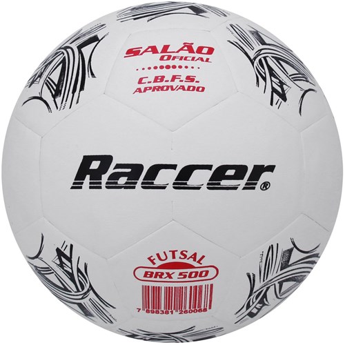 Bola Raccer Futsal BRX 500 Oficial | Loja Raccer | Botoli Esportes