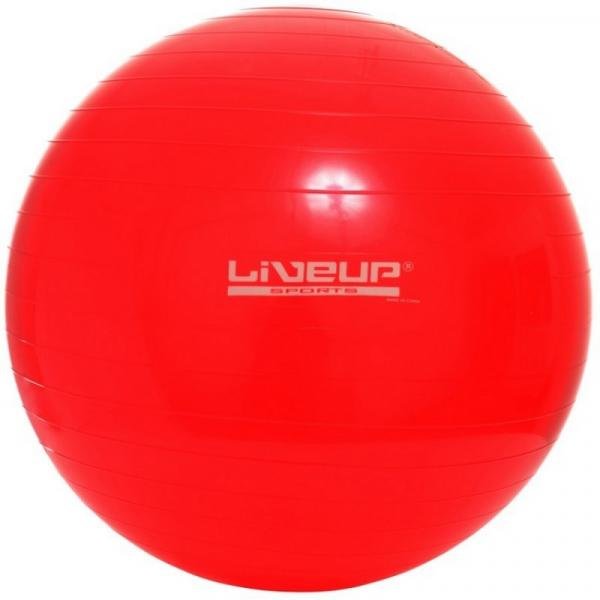 Bola Suíça para Pilates 45 CM Premium Vermelha - Liveup LS3221 45 PR
