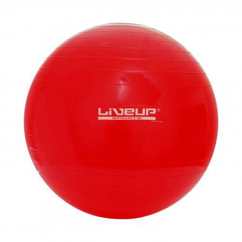 Bola Suiça para Pilates 45Cm Vermelha Liveup