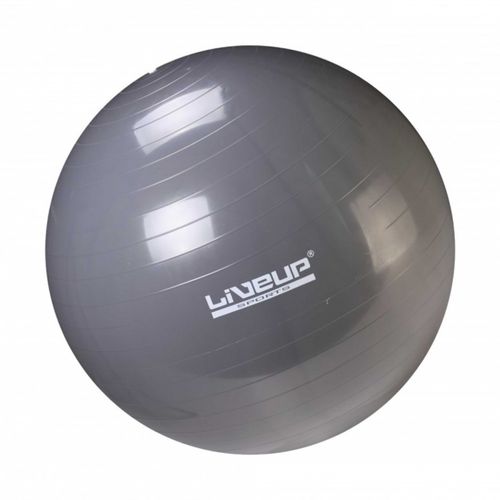 Bola Suiça para Pilates 85cm Cinza Liveup Premium Ls3222 85 Pr