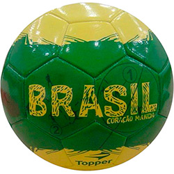 Tudo sobre 'Bola Topper Brasil Campo Amr/vrd'
