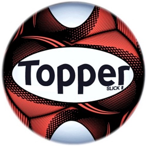 Bola Topper Futsal Slick Ii - Cor 14 Vermelha