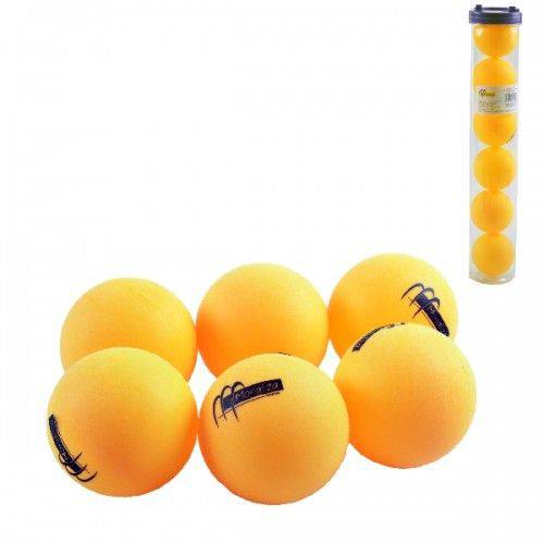 Bolinhas de Ping Pong Bolas Tênis de Mesa com 6 no Tubo