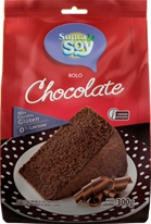 Bolo de Chocolate - Suprasoy - Mistura para Bolo - 300g