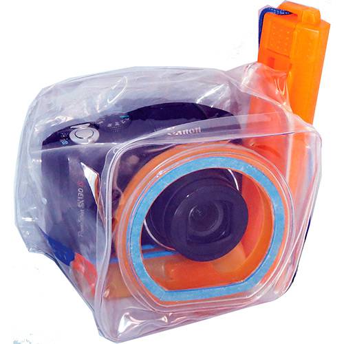Tudo sobre 'Bolsa Aquática para Câmeras Digitais Compactas com Zoom - Dartbag GR'