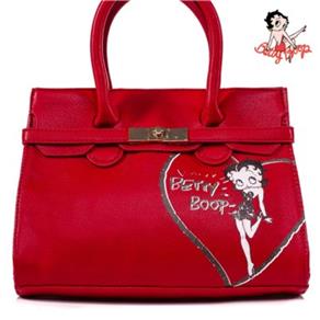 Bolsa Betty Boop Coleção Spike - Vermelho - Único