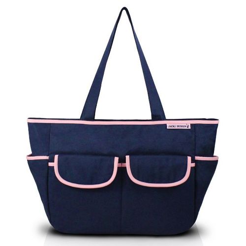 Bolsa de Bebê Lisa Azul/pink - Jacki Design