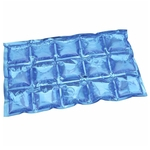Bolsa de Gelo Artificial Reutilizável Flexível Azul 15X25CM