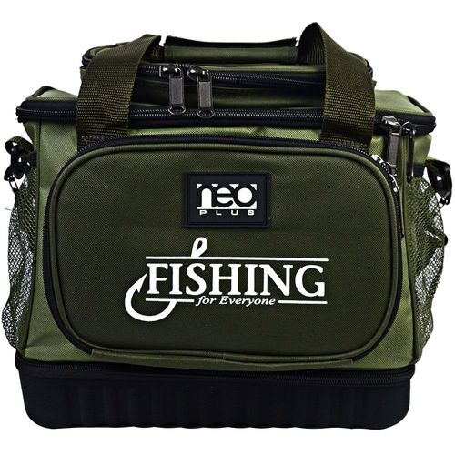 Bolsa de Pesca Fishing Bag Neo Plus Cor Verde C/ Alça Ajustável