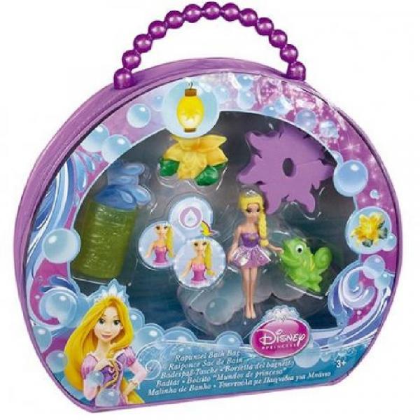 Bolsa Diversão na Água com Mini Boneca Rapunzel - Mattel