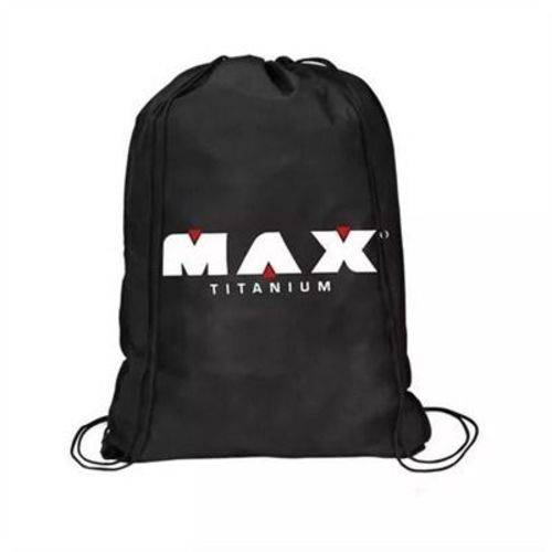 Bolsa Esportiva - Max Titanium - Gym Bag - Preta - Original