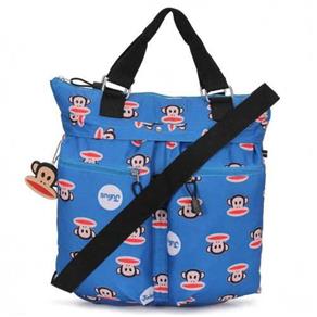 Bolsa Feminina Tote Bag Transversal Paul Frank Pf281 - Azul