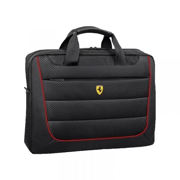 Bolsa Ferrari Nova Escuderia - Computer Bag - Preta