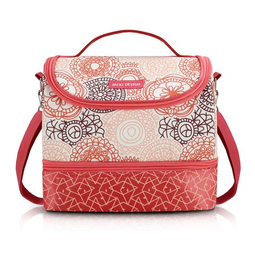 Bolsa Jacki Design Térmica com 2 Compartimentos Salmão