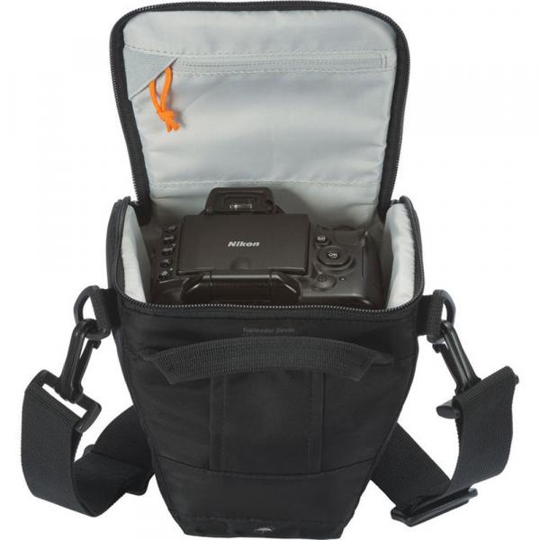 Bolsa para Câmera Digital SLR com Lente e Acessórios - Toploader Zoom 45 AW II - LP36700 - Lowepro